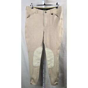 Ovation Gold Circuit Classic English Riding Pants Breeches 32L Excellent